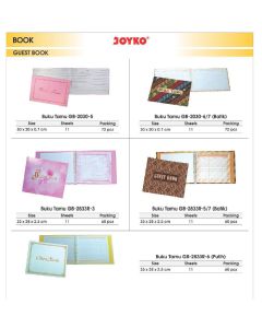 Toko Atk Grosir Bina Mandiri Stationery Jual Buku Tamu Daftar Kehadiran Kondangan/Resepsi