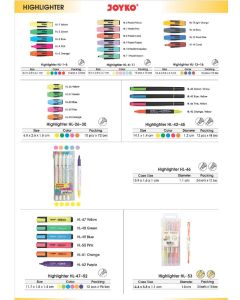 Toko Atk Grosir Bina Mandiri Stationery Jual Stabilo Penanda Berwarna - Highligter Aneka Warna Joyko Untuk Menandai Tulisan Penting Catatan & Tugas Anda Beli Di Bina Mandiri Stationery Toko Perlengkapan Sekolah & Kantor Murah