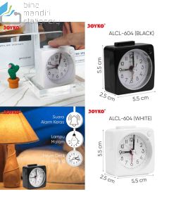 Jual Jam Beker Weker Joyko Alarm Clock ALCL-604 (black,blue,green,white)  terlengkap di toko alat tulis