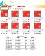 Foto Refill Multiring Binder Note Joyko Loose Leaf A5-100PL-50 (50S) merek Joyko